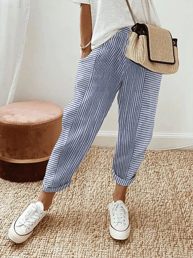 Striped Pants Dames | Comfortabel & Stijlvol | Mare