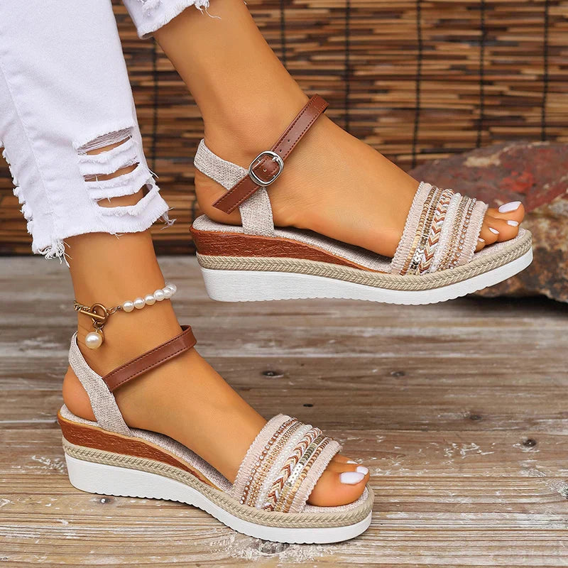 Zomersandalen Dames | Boho & Comfortabel | Marina