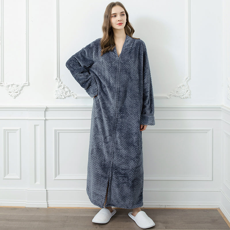 Elara Thermische Badjas | Warm & Comfortabel | Perfect voor Koude Dagen