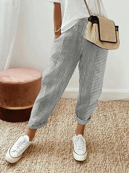 Striped Pants Dames | Comfortabel & Stijlvol | Mare